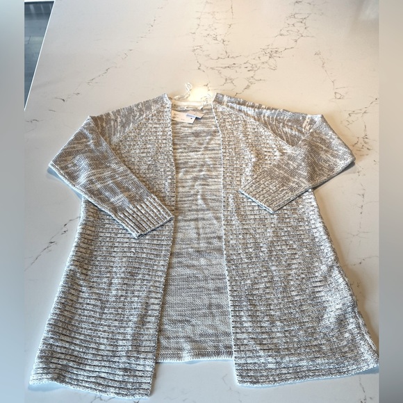 Reserved Duster Cardigan in Oatmeal knit - Picture 7 of 15